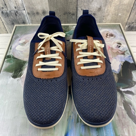 Cole Haan Generation ZERØGRAND Sneakers in NAVY BLUE STITCHLITE Size 11.5. New! main image 14